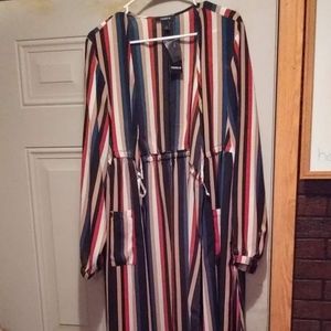 Multi striped dress